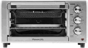 PowerXL Grill Air Fryer with glass window