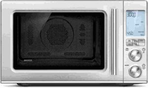Breville BMO stainless steel microwave with air fryer