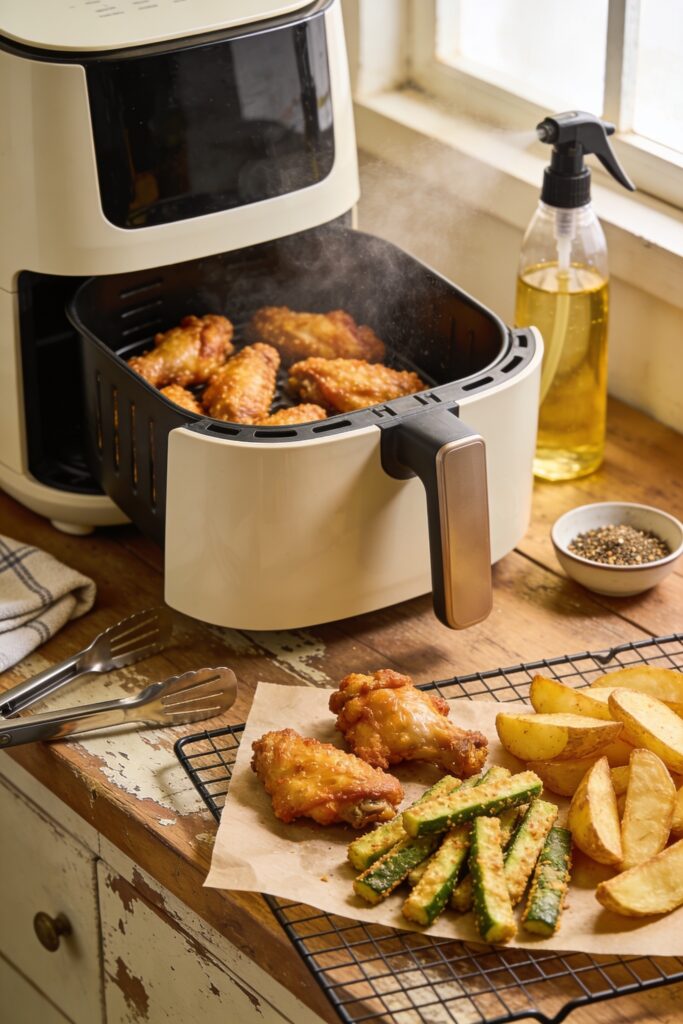 achieve consistently crispy airfryer results