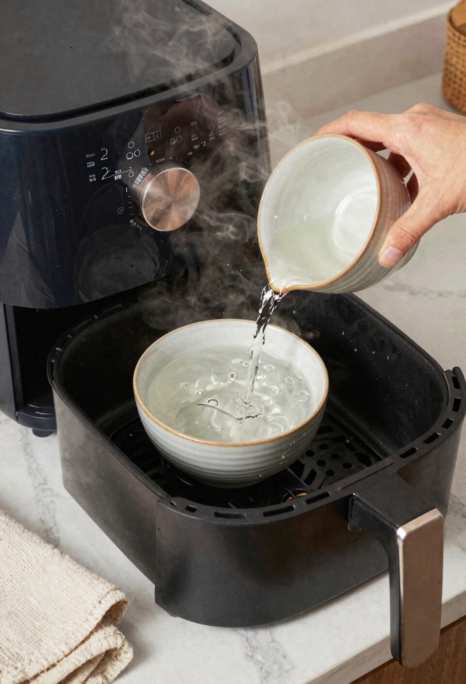add two to three tablespoons