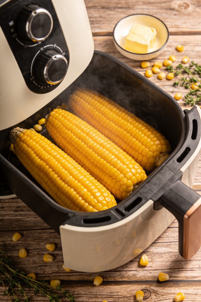 air fried corn on cob