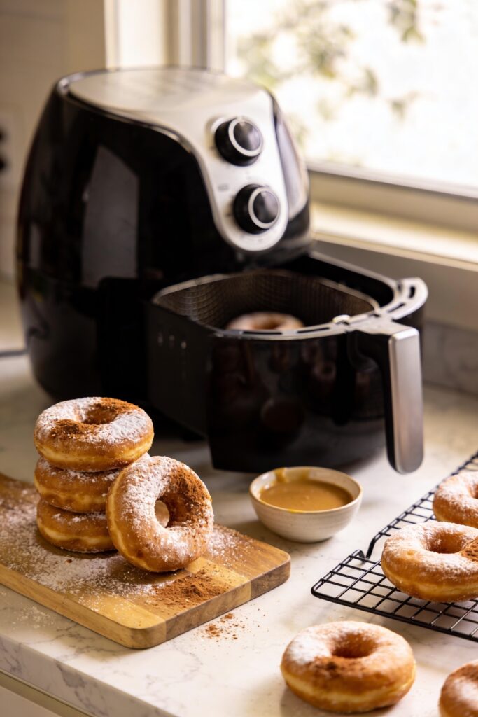 air fried homemade donut recipe