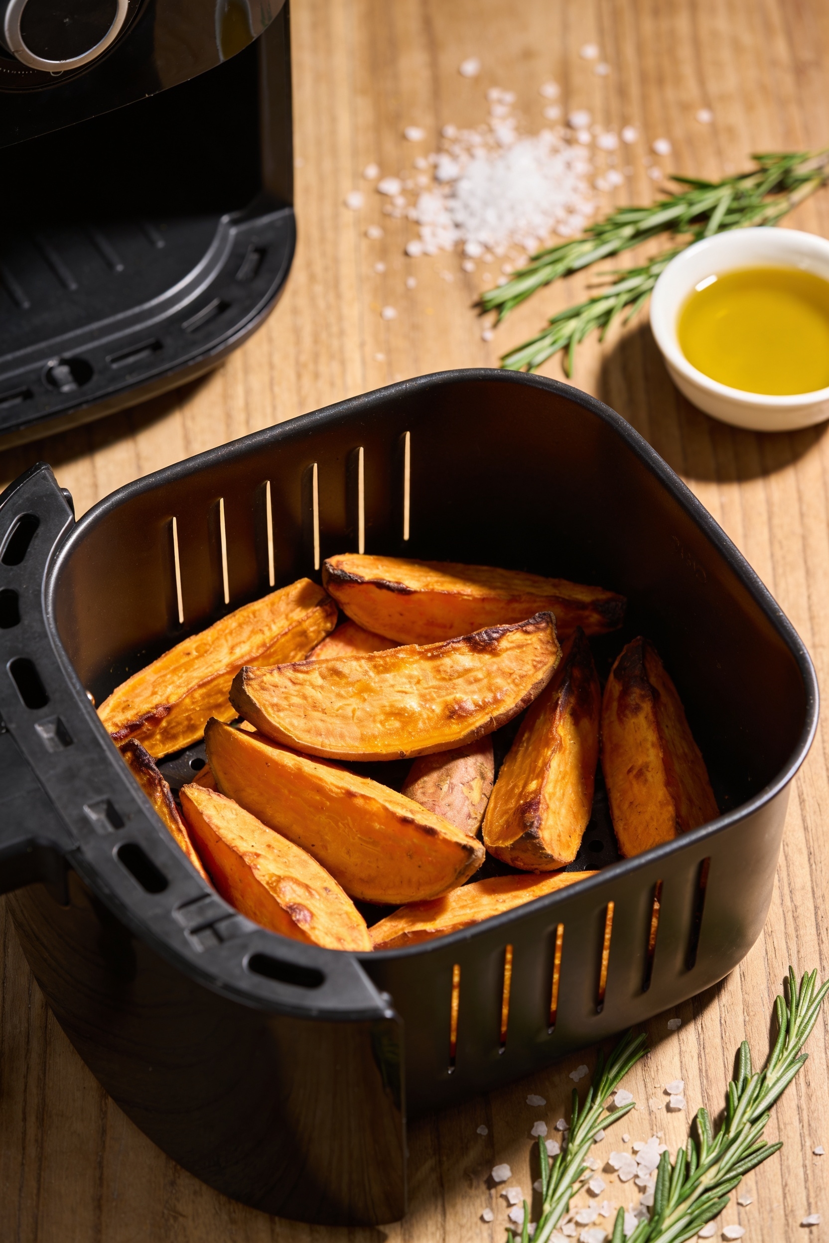 air fried whole sweet potatoes