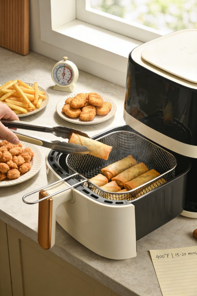 air fry frozen foods guide