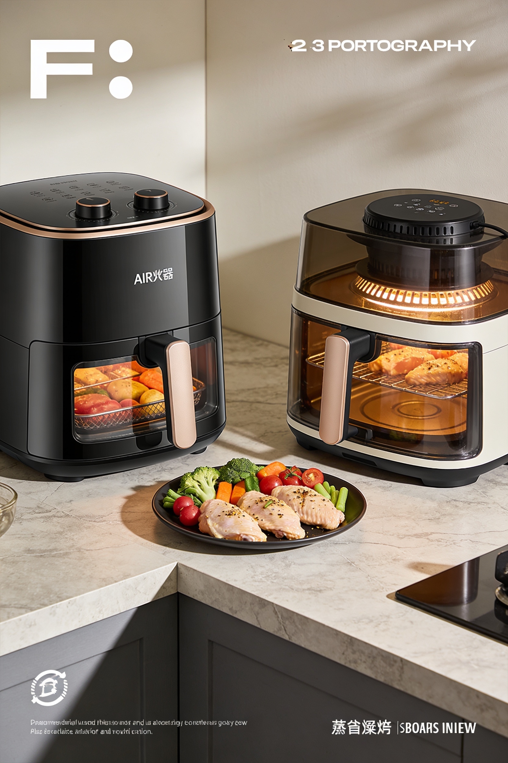 air fryer cooks faster