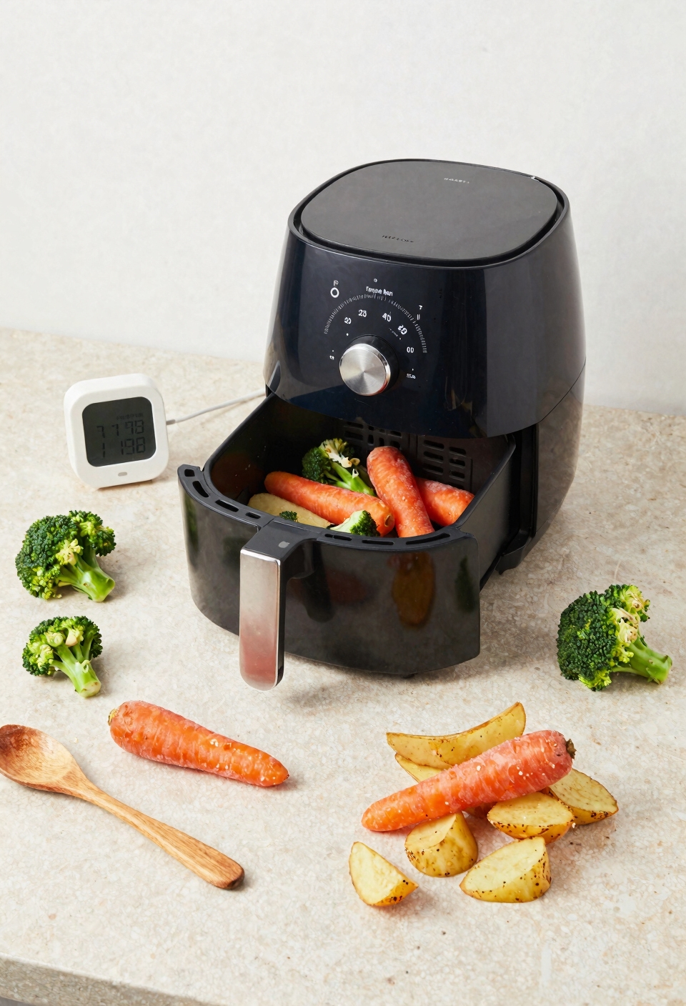 air fryer crispy frozen veggies