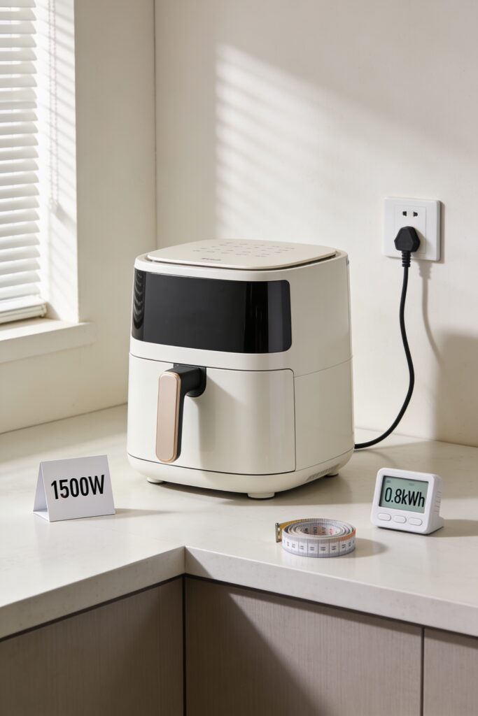 air fryer power requirements