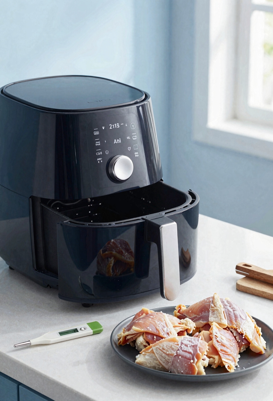 air fryer unsafe for defrosting