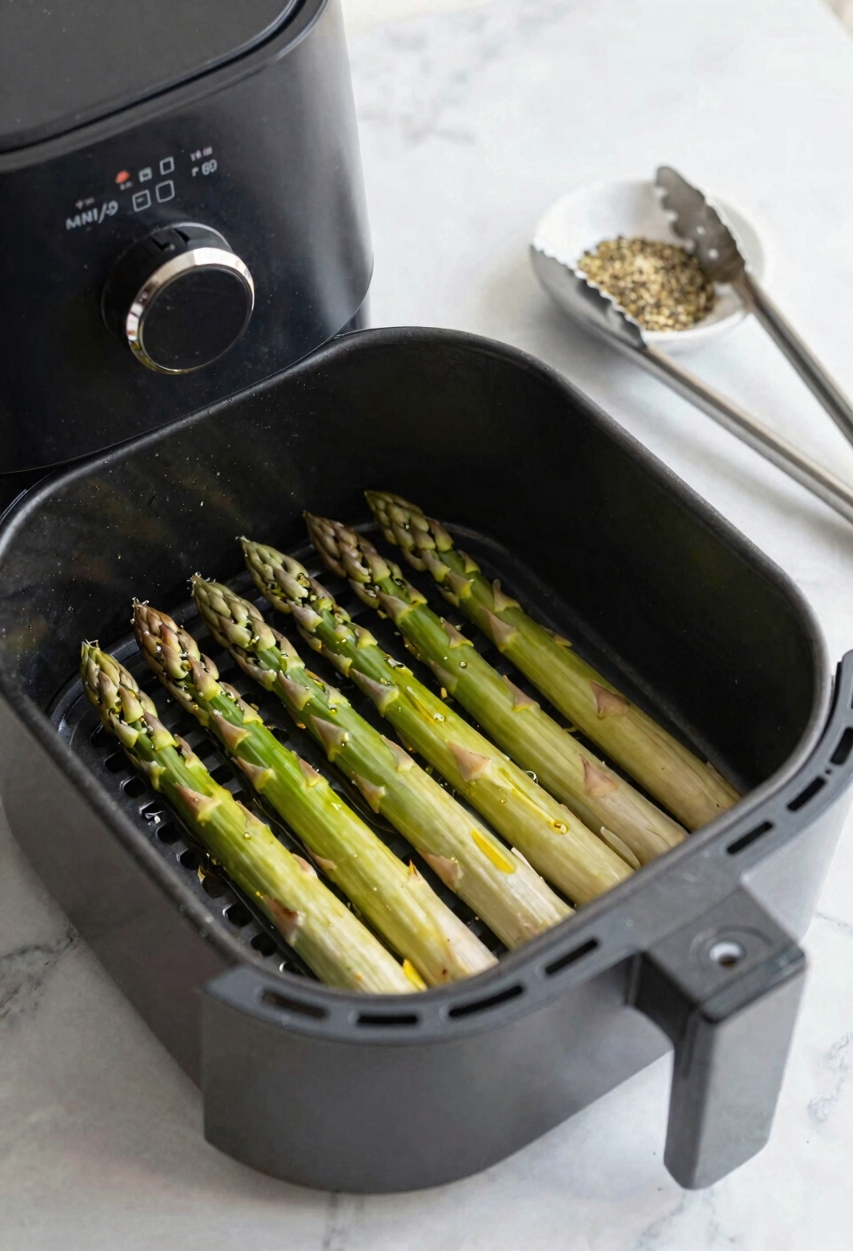 arrange asparagus in single layer