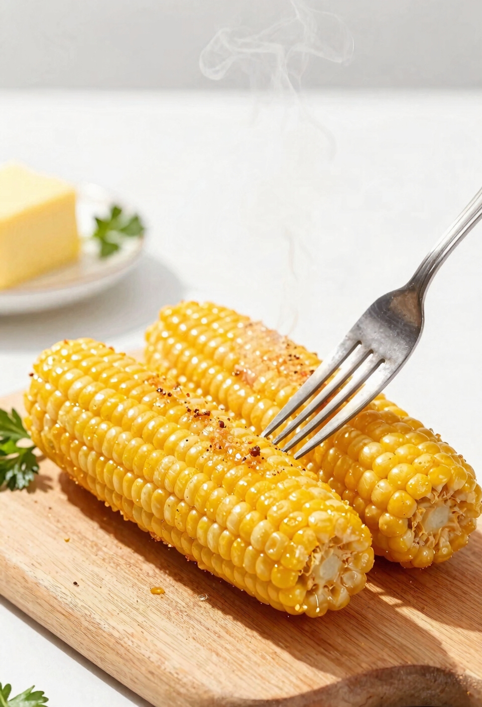 bright yellow tender kernels