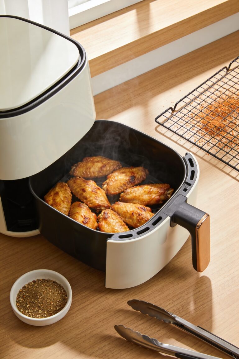crispy air fried chicken wings