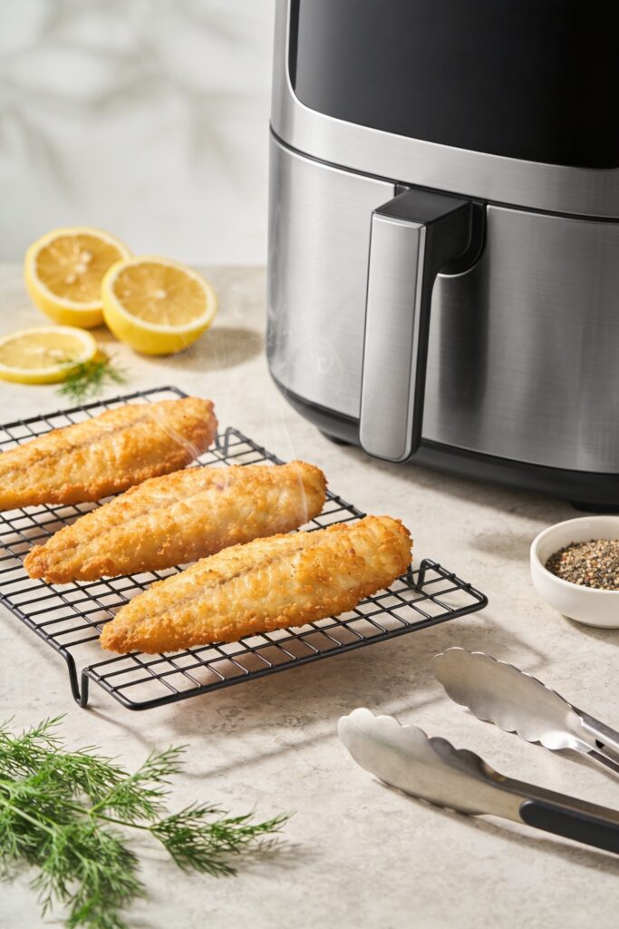 crispy air fried fish