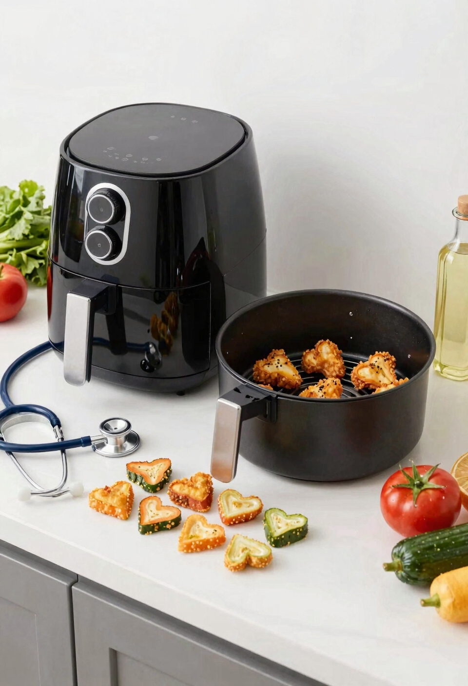 deep frying increases heart risk