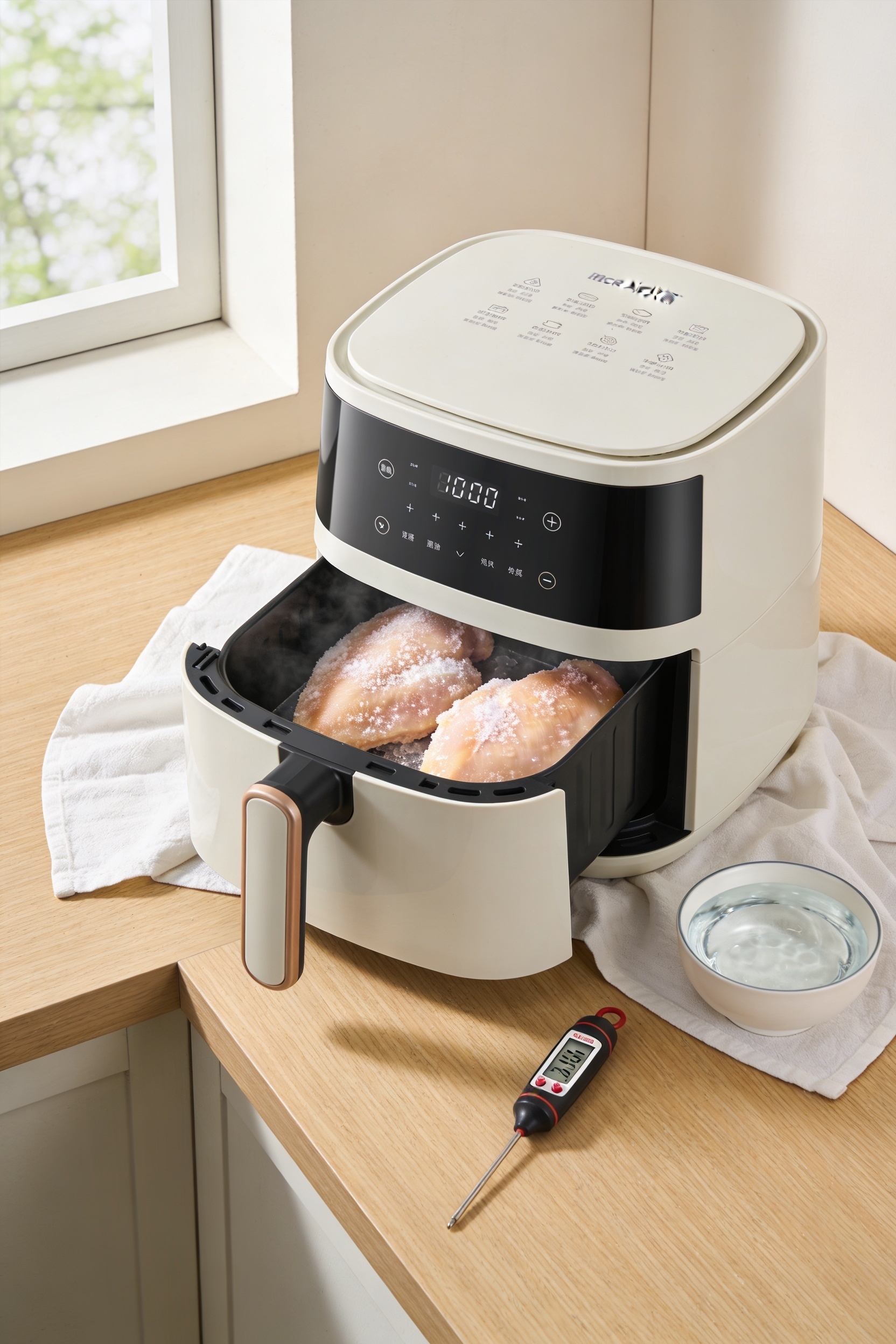 defrosting food safely in airfryer