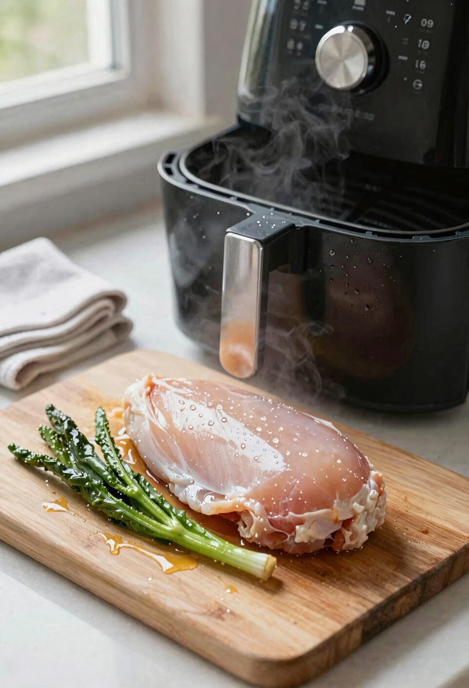 dry thoroughly for crispy results