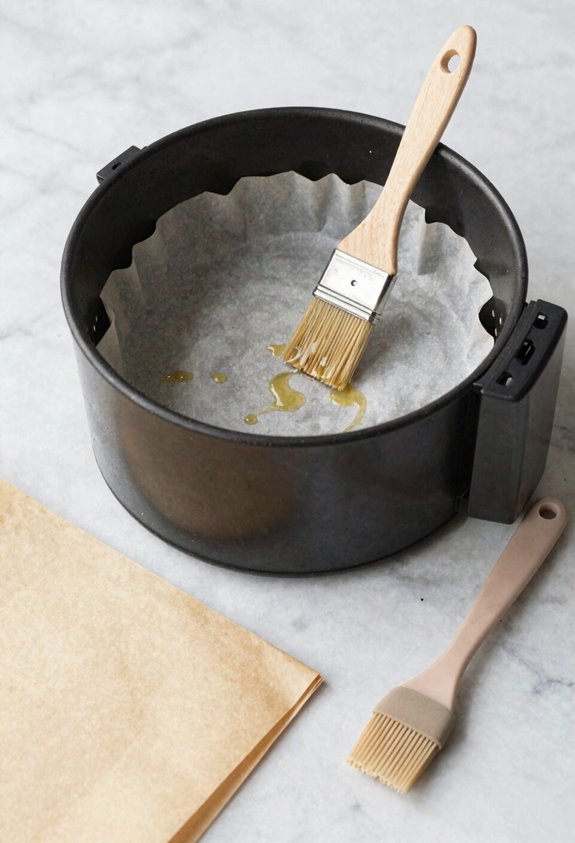Ensure pan is level