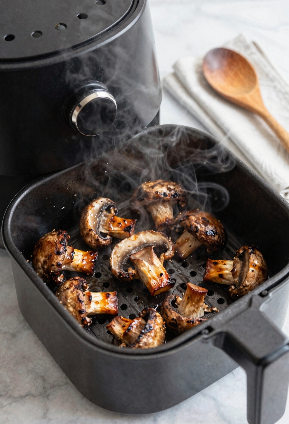golden brown crispy tender aroma