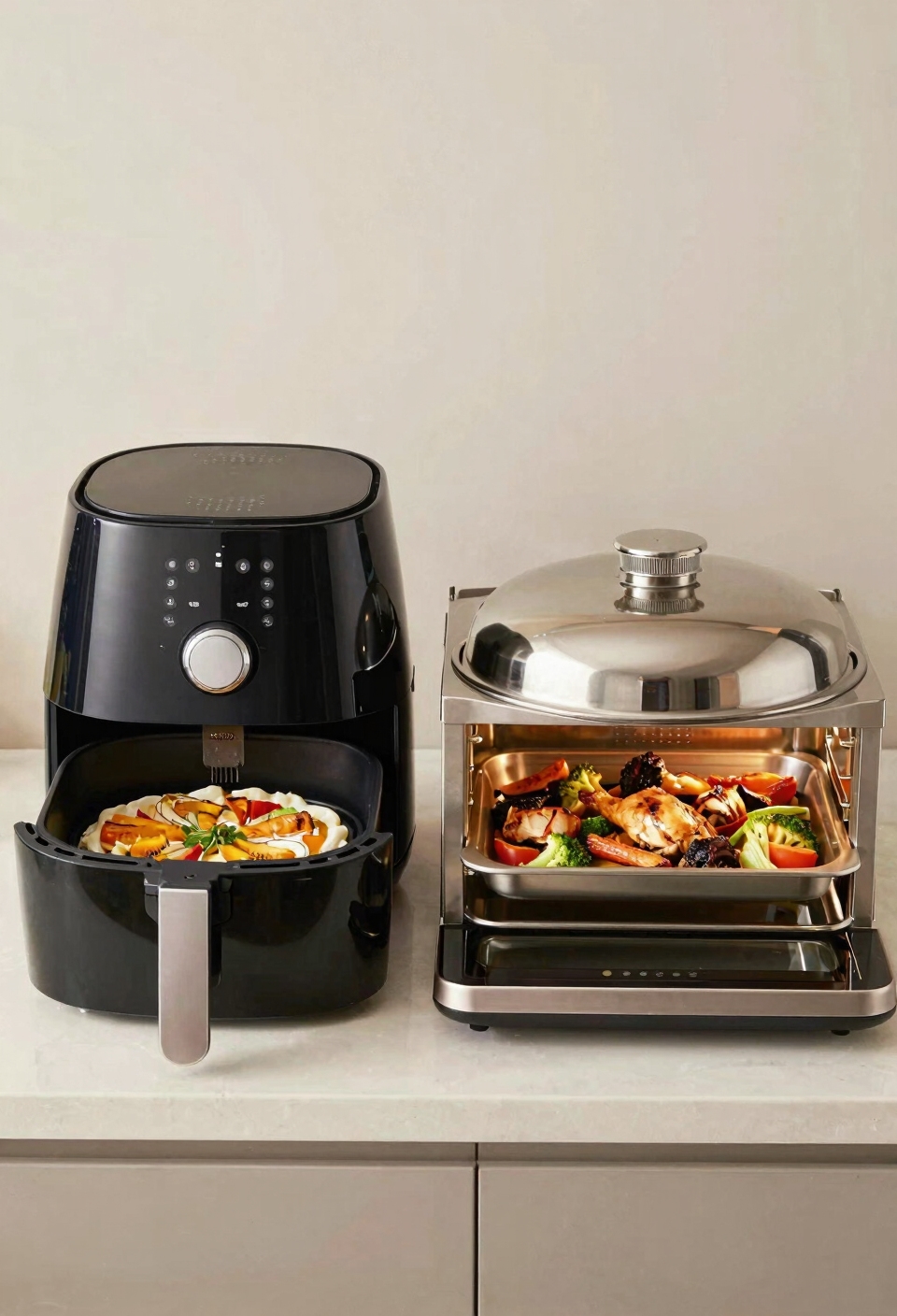 halogen ovens handle larger batches