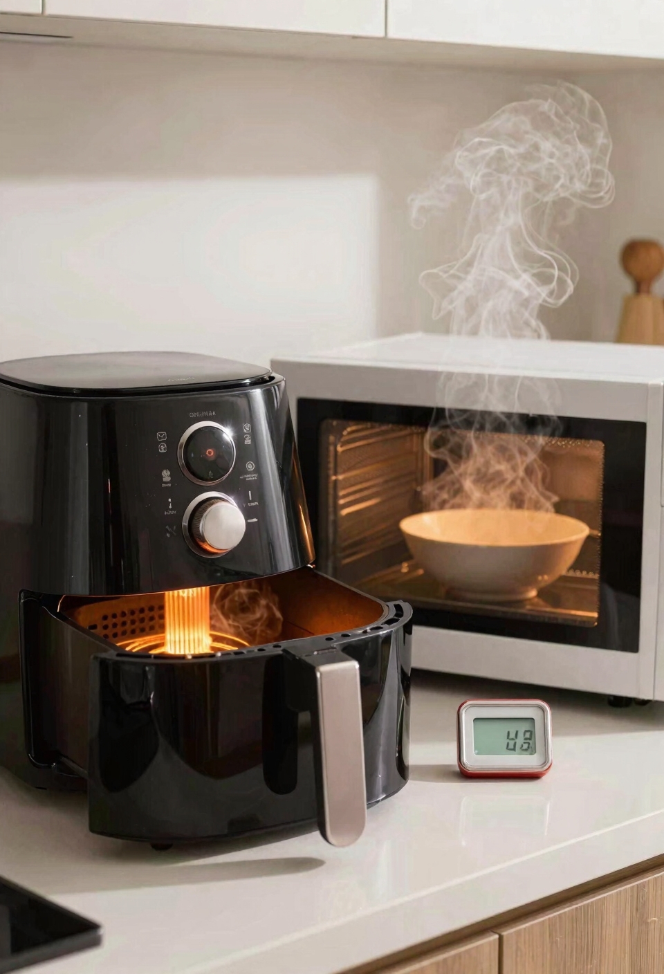 high heat yields real browning