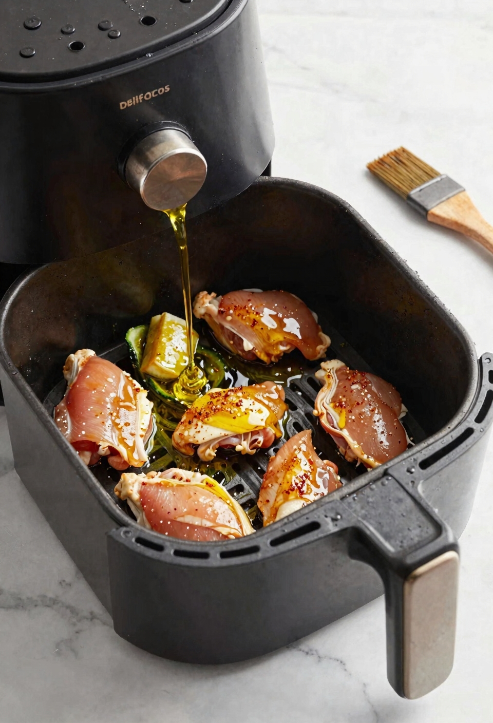 light oil for maillard browning