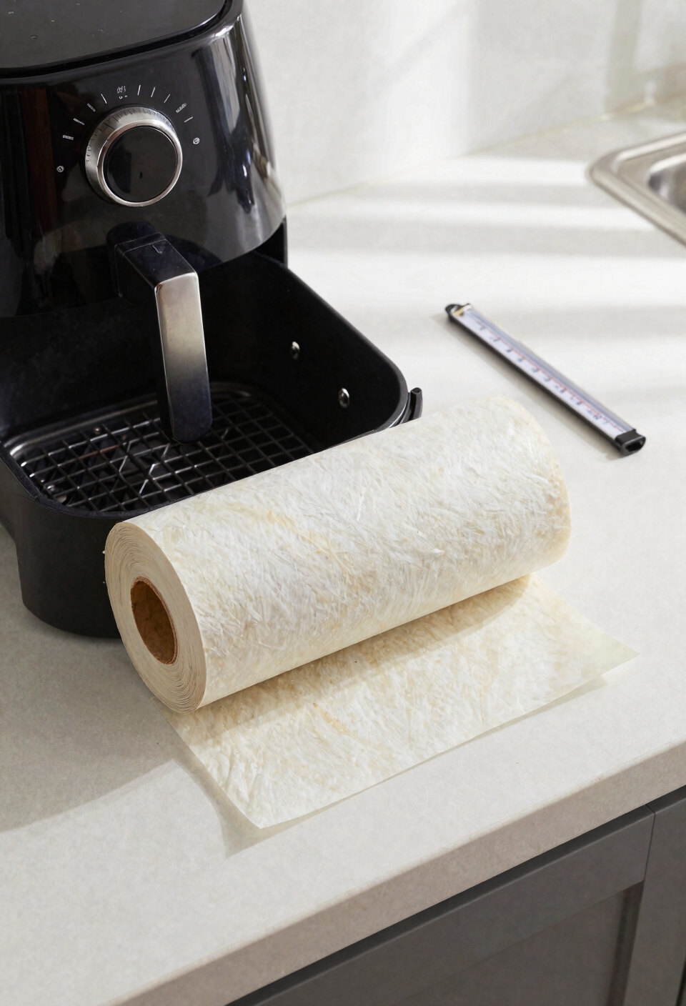 match parchment to fryer