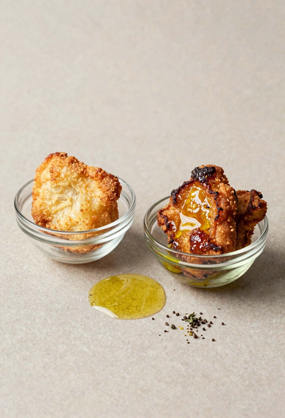 oil alters flavor intensity