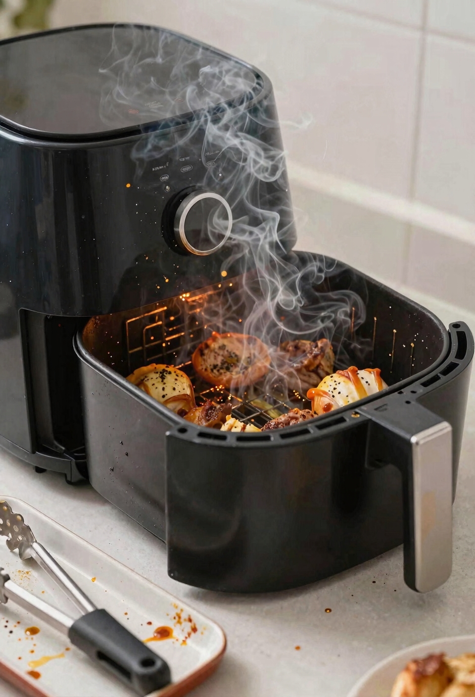 overcrowded air fryer dangers