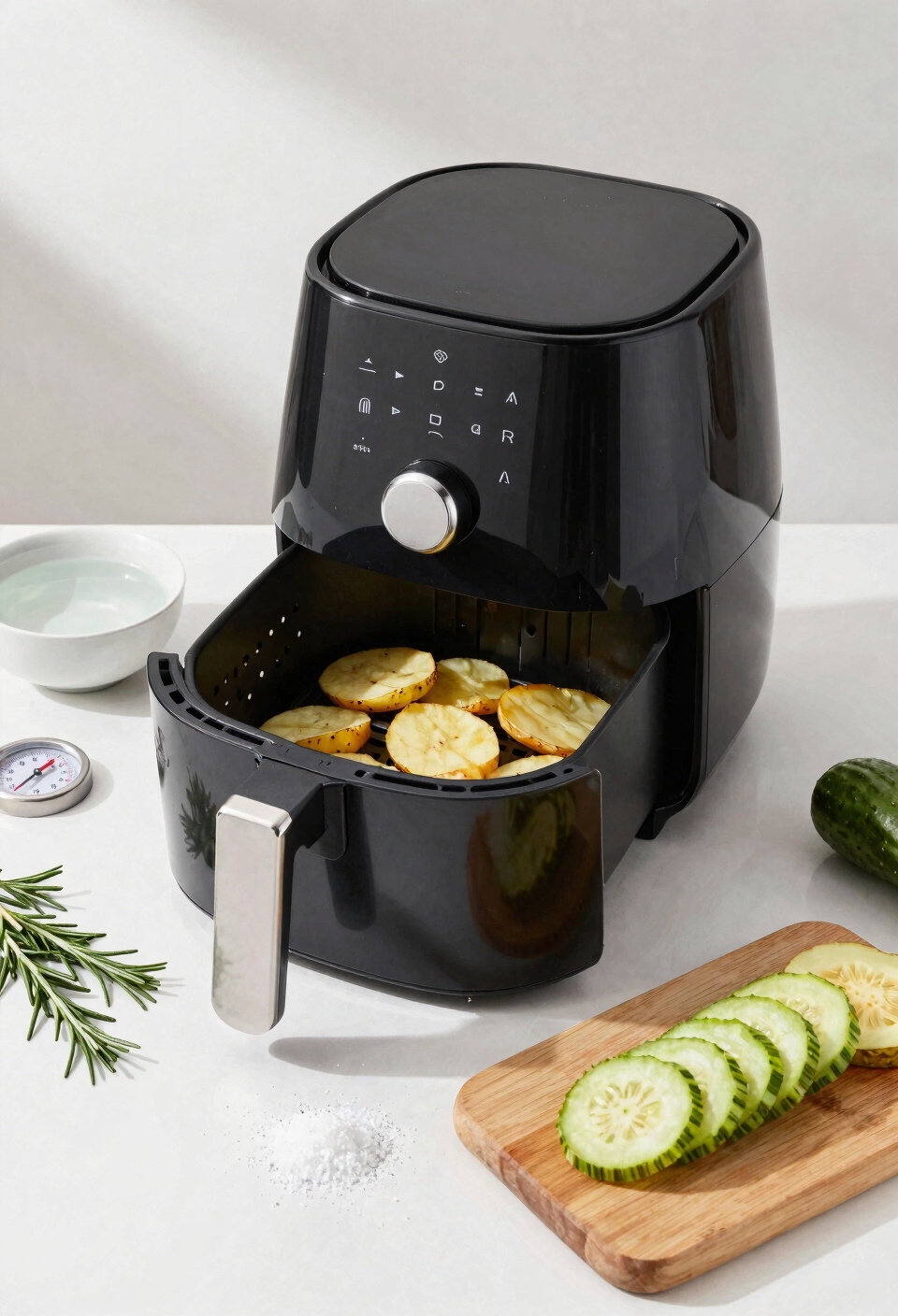 reduce acrylamide in airfryer