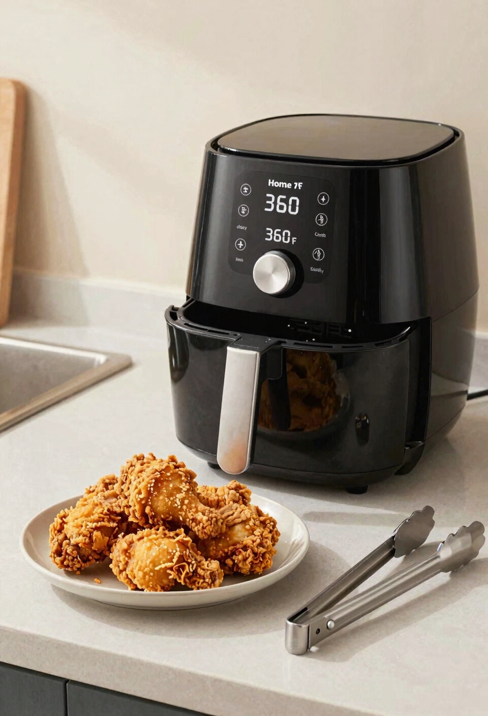 reheat fried chicken crisply