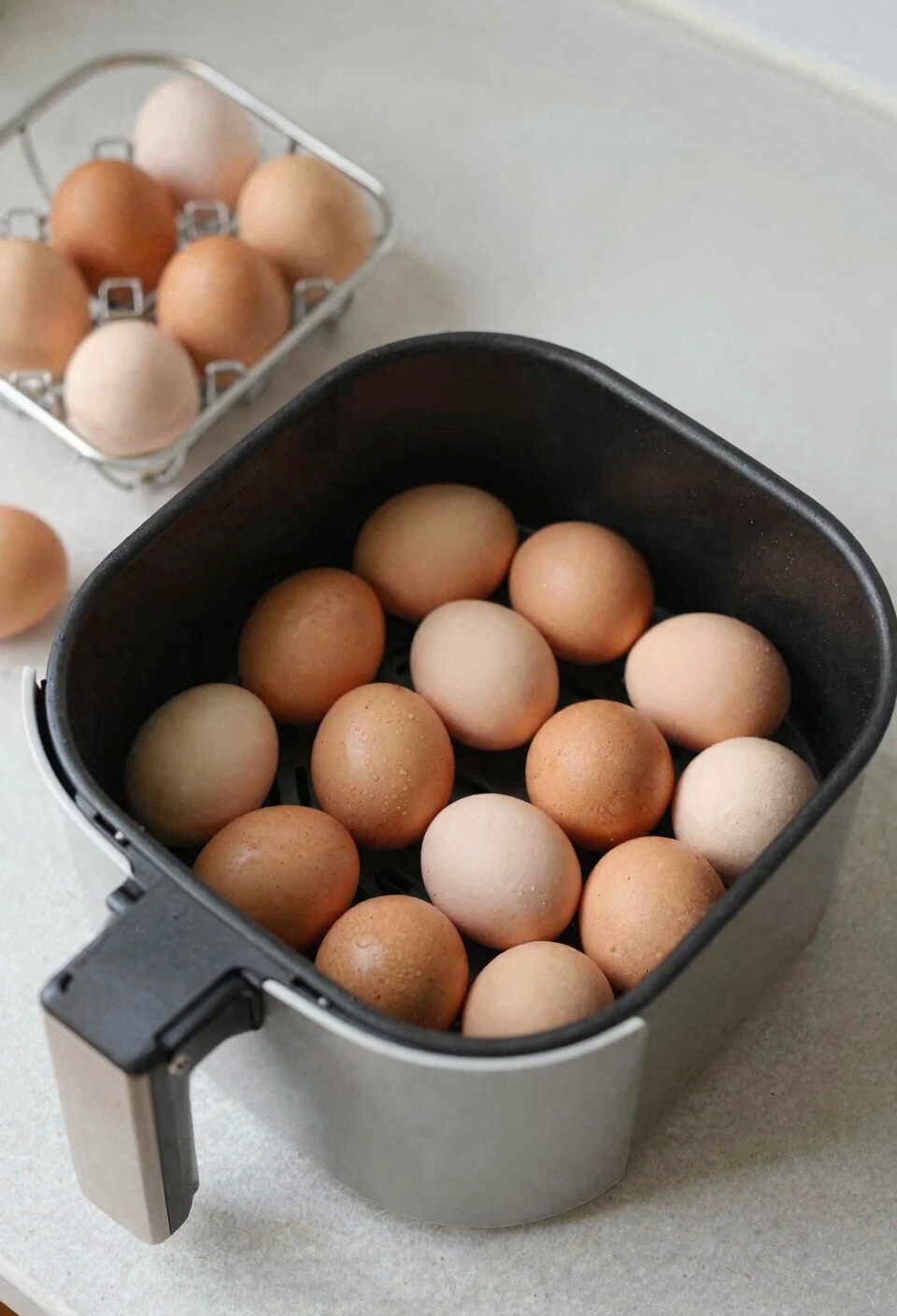 single layer spaced eggs only