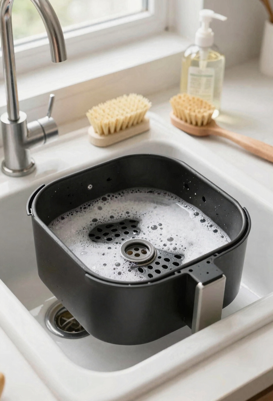 soak gentle scrub baking soda