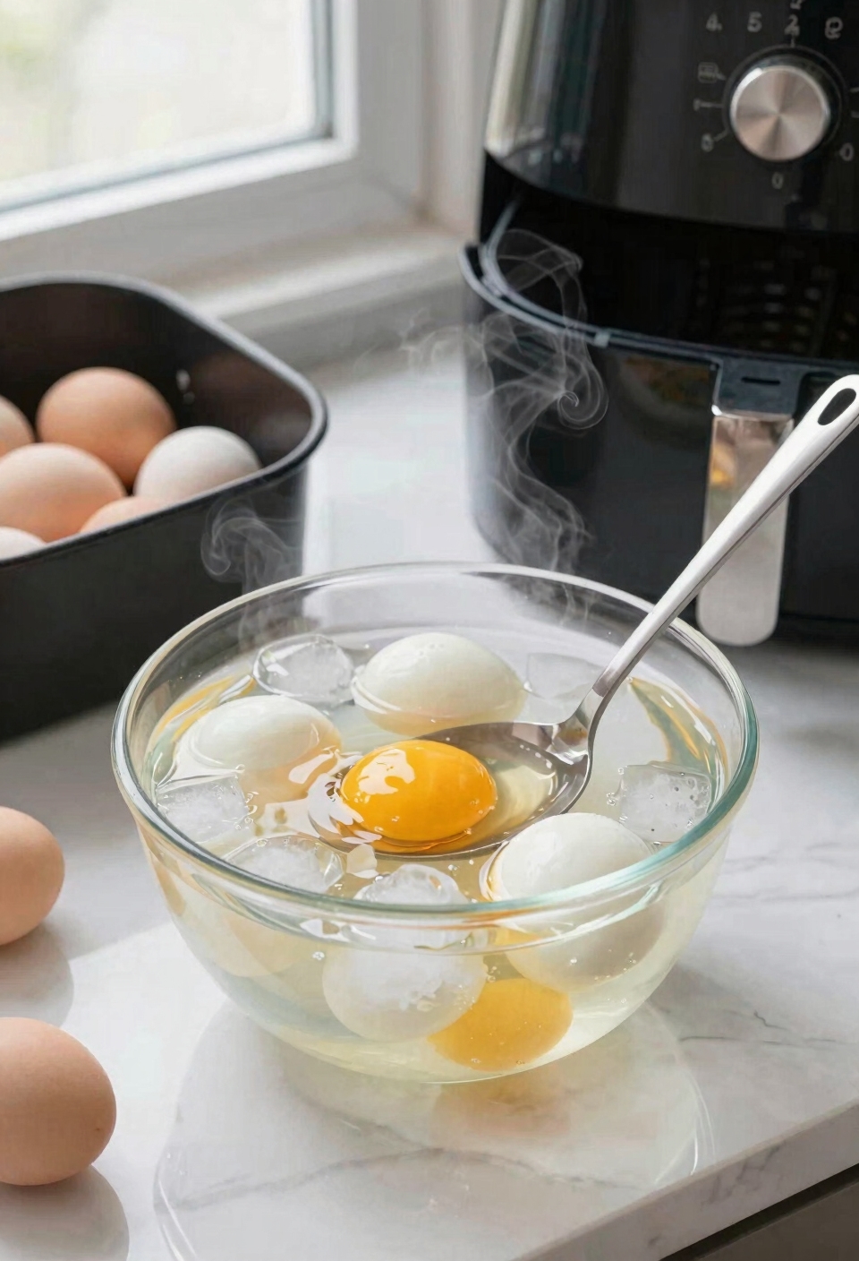 stop cooking with icebath