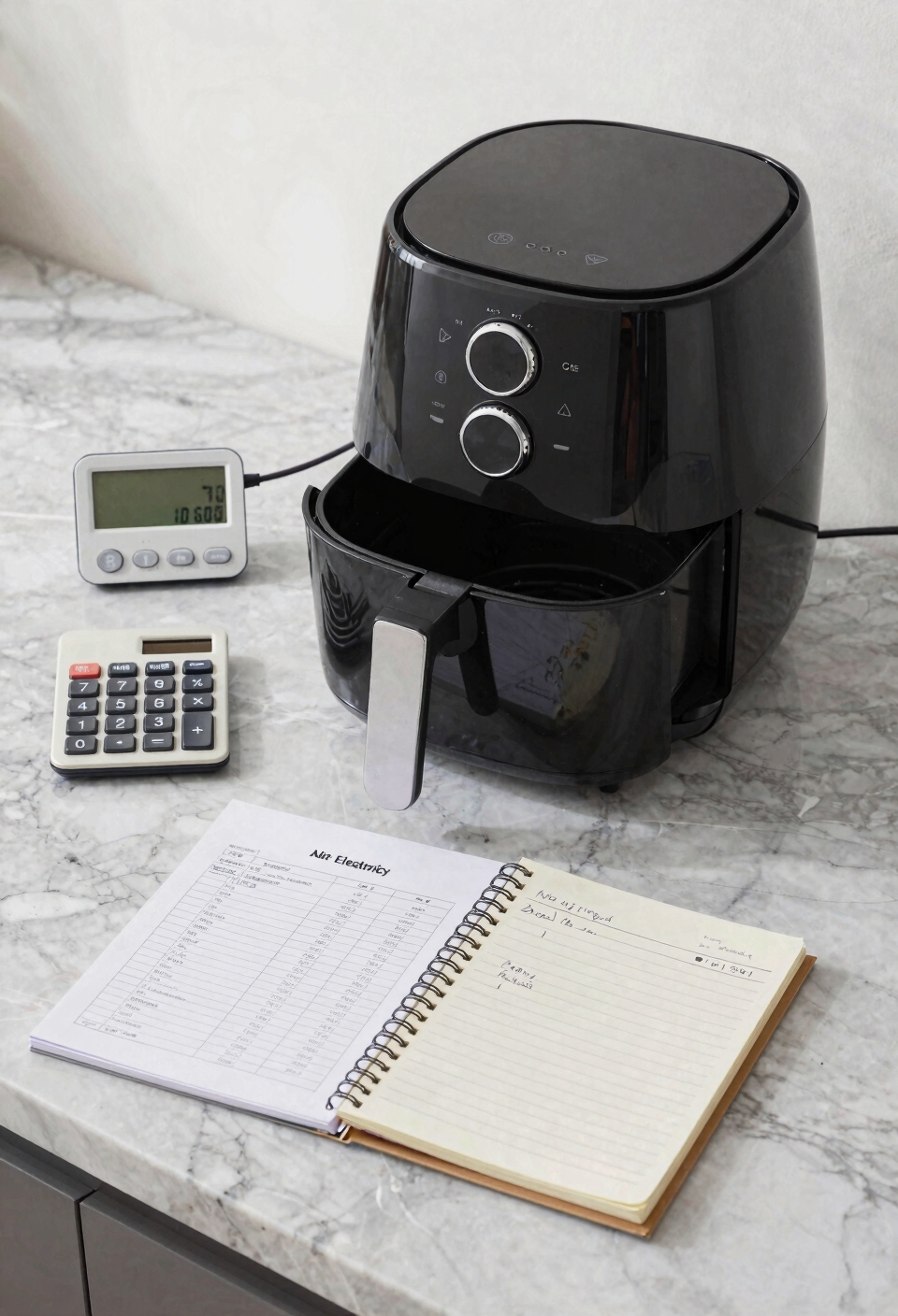 track appliance usage to calculate